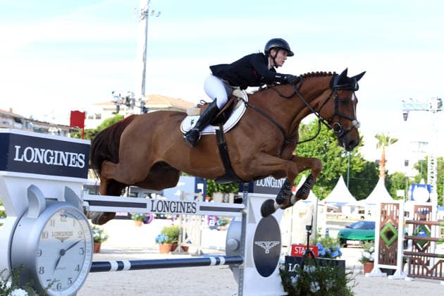 June 5, 2026, Cannes, France: Janne Friederike Meyer Zimmermann : Equestrian Riders Compete In Longines Global Champions League Tour In Cannes, France - Cannes Longines Global Champions League Tour in Cannes Longines Global Champions League Tour In Cannes, France - 05 Jun 2026  - ZUMAs197 20260605_aaa_s197_595 Copyright: xGianluigixJoriox