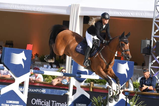 June 5, 2026, Cannes, France: Kristen Vanderveen : Equestrian Riders Compete In Longines Global Champions League Tour In Cannes, France - Cannes Longines Global Champions League Tour in Cannes Longines Global Champions League Tour In Cannes, France - 05 Jun 2026  - ZUMAs197 20260605_aaa_s197_600 Copyright: xGianluigixJoriox