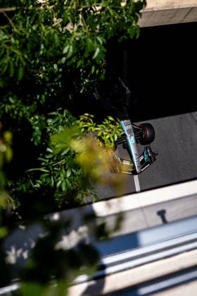 F1 2026: Monaco Grand Prix - 06 Jun. George Russell (GBR) (Mercedes-AMG Petronas F1 Team) during free practice 3 of the Formula 1 Louis Vuitton Grand Prix de Monaco 2026 at the Circuit de Monaco. Monte Carlo Monaco Copyright: xLucaxMartinix xSOPAxImagesx LMB03718
