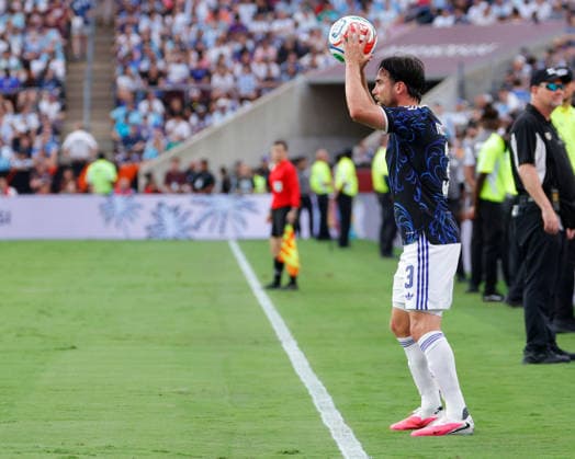 June 6, 2026, College Station, Texas, USA: Argentina defender NICOLoÂS TAGLIAFICO (3) inbounds the ball during an International Friendly, Länderspiel, Nationalmannschaft soccer match between Argentina and Honduras at Kyle Field in College Station, TX, Saturday, June 6, 2026. Soccer 2026: Argentina 2:0 Honduras  - ZUMAa325 20260606_zsa_a325_001 Copyright: xDavidxBalleringxIix