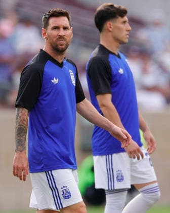 June 6, 2026, College Station, Texas, USA: Argentina forward LIONEL MESSI (10) walks on the field before an International Friendly, Länderspiel, Nationalmannschaft soccer match between Argentina and Honduras at Kyle Field in College Station, TX, Saturday, June 6, 2026. Soccer 2026: Argentina 2:0 Honduras  - ZUMAa325 20260606_zsa_a325_002 Copyright: xDavidxBalleringxIix