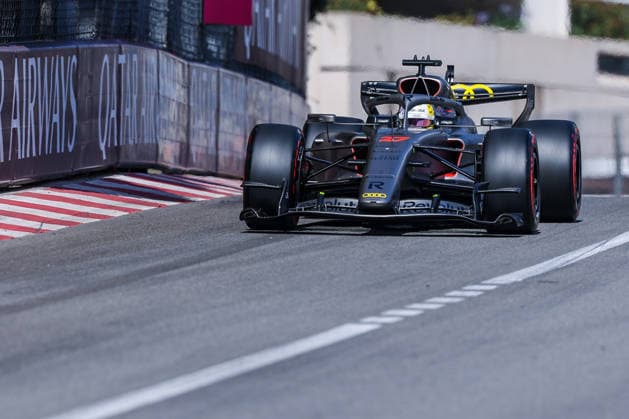 June 6, 2026, Monte-Carlo, Monaco, Monaco: Nico Hulkenberg of Germany and Audi Revolut F1 Team R26 (27) seen during F1 Grand Prix of Monaco 2026 - Pole Position at Circuit de Monaco in Monte-Carlo, Monaco Monte-Carlo Monaco - ZUMAs197 20260606_aaa_s197_453 Copyright: xFabrizioxCarabellix