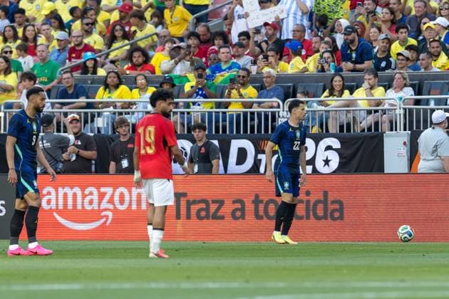 Friendly match between Brazil and Egypt Martinelli at the match between Brazil and Egypt, an International Friendly, Länderspiel, Nationalmannschaft in preparation for the World Cup, at Huntington Bank Field in Cleveland, United States, this Saturday, June 6th CLEVELAND OH UNITED STATES Copyright: xWilliamxVolcov BrazilxPhotoxPresx