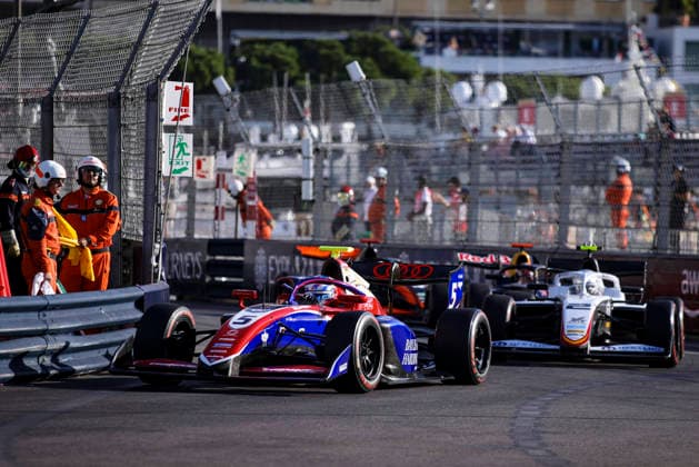AUTO - FORMULA 3 2026 - MONACO 05 SLATER Freddie (gbr), Trident, Dallara F3 2025, action during the 2nd round of the 2026 FIA Formula 3 Championship from June 5 to 7, 2026 on the Circuit de Monaco, in Monte-Carlo, Monaco - Monte-CarloMonaco  Copyright: xXavixBonillax