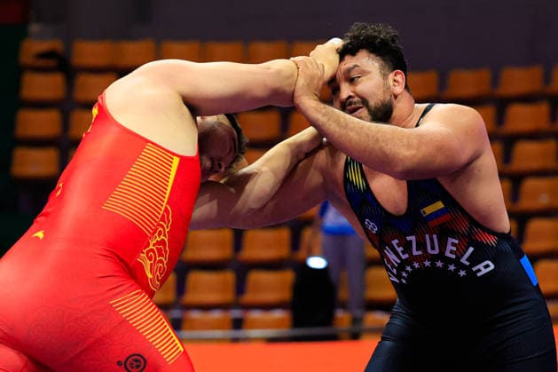 Wrestling Ranking Series Ulaanbaatar Open 125kg FS - Jose Daniel Diaz Robertti (VEN) df. Buheeerdun Buheeerdun (CHN)