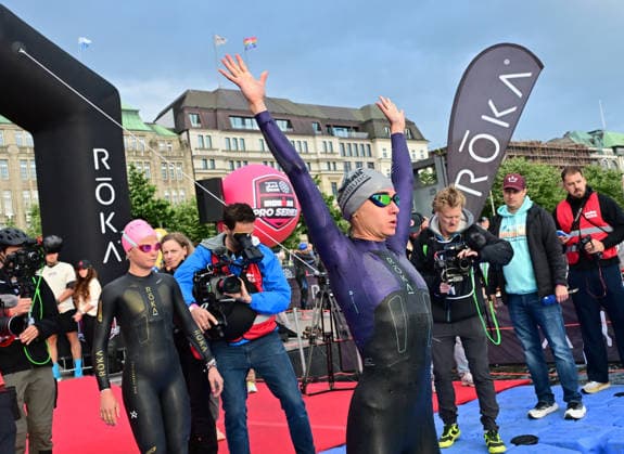 GER; Ironman Hamburg 07.06.2026, GER; Ironman Hamburg, Elite Frauen im Bild Laura Philipp (GER) vor dem Start