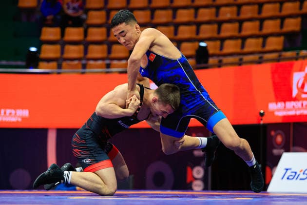 Wrestling Ranking Series Ulaanbaatar Open 70kg FS - Rustamzhan Kakharov (KGZ) df. Rodion Anchugin (KAZ)