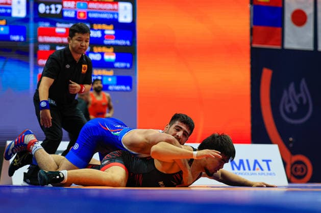 Wrestling Ranking Series Ulaanbaatar Open 79kg FS - Mahdi Mohammad Yousefihajivar (IRI) df. Nurdaulet Kuanyshbay (KAZ)
