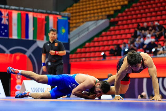 Wrestling Ranking Series Ulaanbaatar Open 79kg FS - Mahdi Mohammad Yousefihajivar (IRI) df. Nurdaulet Kuanyshbay (KAZ)