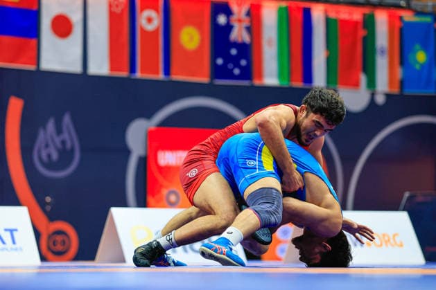 Wrestling Ranking Series Ulaanbaatar Open 79kg FS - Shamsat Tair (KAZ) df. Bekzat Rakhimov (KGZ)