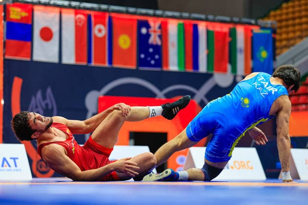 Wrestling Ranking Series Ulaanbaatar Open 79kg FS - Shamsat Tair (KAZ) df. Bekzat Rakhimov (KGZ)