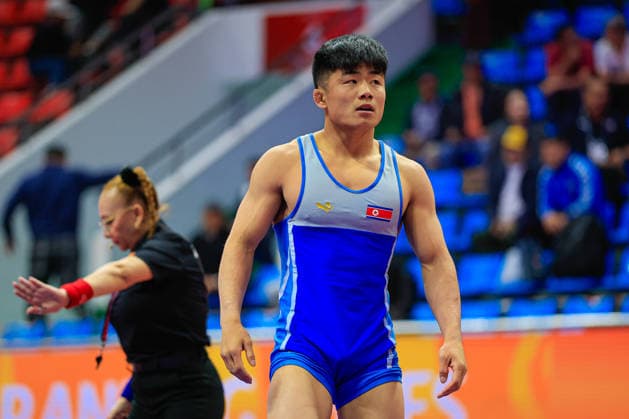 Wrestling Ranking Series Ulaanbaatar Open 57kg FS - Chongsong Han (PRK) df. Davaabandi Munkh Erdene (MGL)
