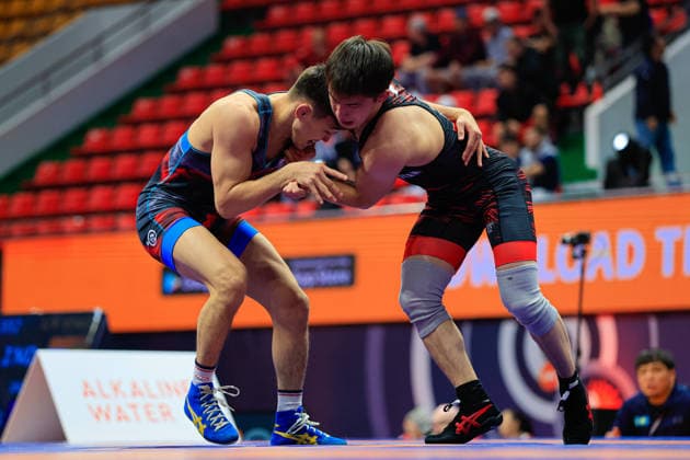 Wrestling Ranking Series Ulaanbaatar Open 61kg FS - Adilet Almukhamedov (KAZ) df. Georgii Okorokovv (AUS)