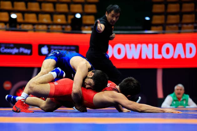 Wrestling Ranking Series Ulaanbaatar Open 65kg FS - Shamil Alievich Mamedov (BUL) df. Ossimzhan Dastanbek (KAZ)