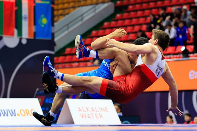 Wrestling Ranking Series Ulaanbaatar Open 79kg FS - Ismail Khaniev (RUS) df. Suldkhuu Olonbayar (MGL)