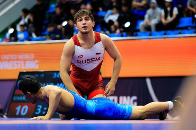 Wrestling Ranking Series Ulaanbaatar Open 79kg FS - Ismail Khaniev (RUS) df. Suldkhuu Olonbayar (MGL)