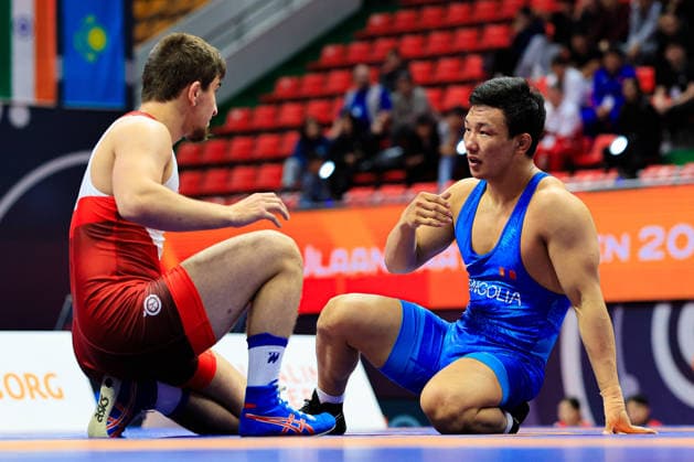 Wrestling Ranking Series Ulaanbaatar Open 79kg FS - Ismail Khaniev (RUS) df. Suldkhuu Olonbayar (MGL)