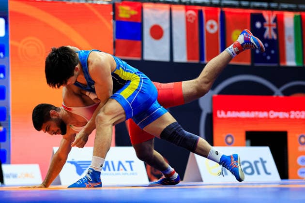 Wrestling Ranking Series Ulaanbaatar Open 79kg FS - Mahdi Mohammad Yousefihajivar (IRI) df. Shamsat Tair (KAZ)