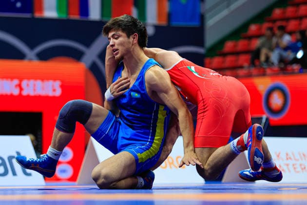 Wrestling Ranking Series Ulaanbaatar Open 79kg FS - Mahdi Mohammad Yousefihajivar (IRI) df. Shamsat Tair (KAZ)