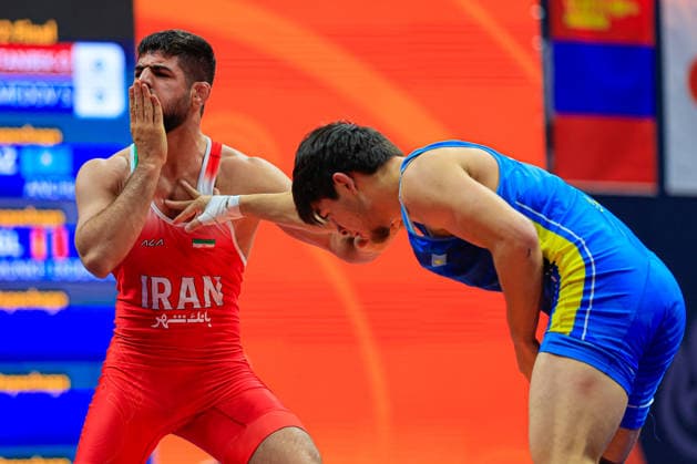 Wrestling Ranking Series Ulaanbaatar Open 79kg FS - Mahdi Mohammad Yousefihajivar (IRI) df. Shamsat Tair (KAZ)