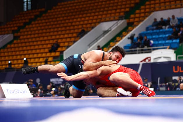 World Ranking Series Ulaanbaatar Open 125kg FS - Yedige Kassimbek (KAZ) df. Jose Daniel Diaz Robertti (VEN)