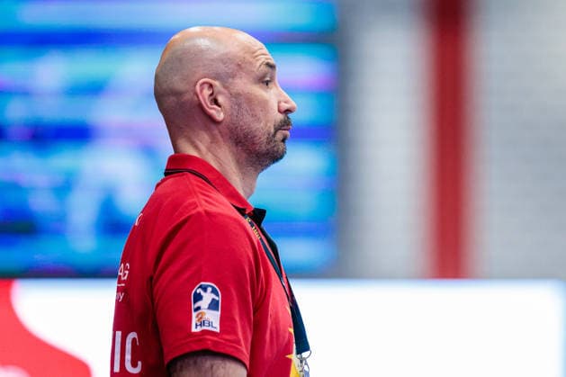 Davor Dominikovic (TuS N-Luebbecke, Trainer) GER, TuS N-Luebbecke vs. HC Oppenweiler Backnang, Handball, 2. Bundesliga, 34. Spieltag, Spielzeit 2025 2026, 06.06.2026 GER, TuS N-Luebbecke vs. HC Oppenweiler Backnang, Handball, 2. Bundesliga, 34. Spieltag, Spielzeit 2025 2026, 06.06.2026 Luebbecke Copyright: xEibner-Pressefoto JanxRollingerx EP_JSK