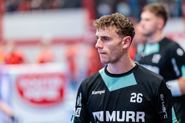 Paul Kruegele (HC Oppenweiler Backnang, 26) GER, TuS N-Luebbecke vs. HC Oppenweiler Backnang, Handball, 2. Bundesliga, 34. Spieltag, Spielzeit 2025 2026, 06.06.2026 GER, TuS N-Luebbecke vs. HC Oppenweiler Backnang, Handball, 2. Bundesliga, 34. Spieltag, Spielzeit 2025 2026, 06.06.2026 Luebbecke Copyright: xEibner-Pressefoto JanxRollingerx EP_JSK