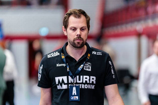 Frederick Griesbach (HC Oppenweiler Backnang, Co-Trainer) GER, TuS N-Luebbecke vs. HC Oppenweiler Backnang, Handball, 2. Bundesliga, 34. Spieltag, Spielzeit 2025 2026, 06.06.2026 GER, TuS N-Luebbecke vs. HC Oppenweiler Backnang, Handball, 2. Bundesliga, 34. Spieltag, Spielzeit 2025 2026, 06.06.2026 Luebbecke Copyright: xEibner-Pressefoto JanxRollingerx EP_JSK