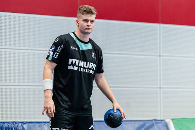 Martin Schmiedt (HC Oppenweiler Backnang, 21) GER, TuS N-Luebbecke vs. HC Oppenweiler Backnang, Handball, 2. Bundesliga, 34. Spieltag, Spielzeit 2025 2026, 06.06.2026 GER, TuS N-Luebbecke vs. HC Oppenweiler Backnang, Handball, 2. Bundesliga, 34. Spieltag, Spielzeit 2025 2026, 06.06.2026 Luebbecke Copyright: xEibner-Pressefoto JanxRollingerx EP_JSK