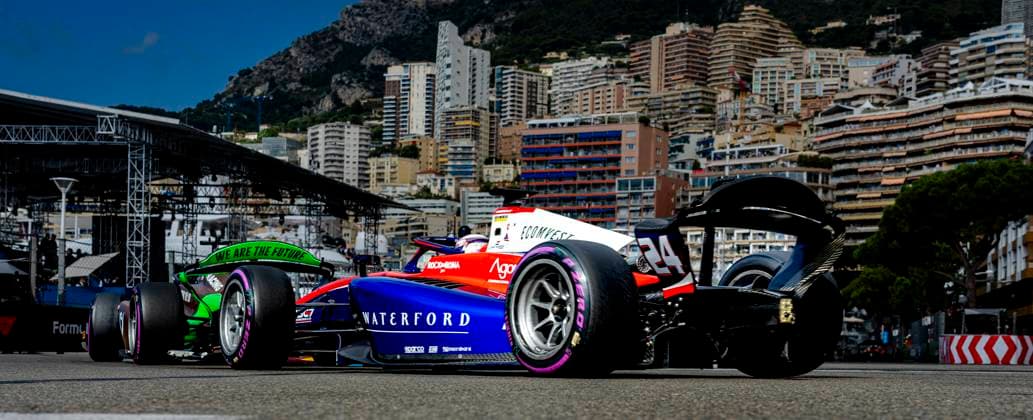 MONACO - Trident Formula 2 driver Laurens van Hoepen during the Formula 2 Monaco Grand Prix on the Monaco Street Circuit on June 6, 2026 in Monaco, Monaco. (Photo by DeFodi Images) -