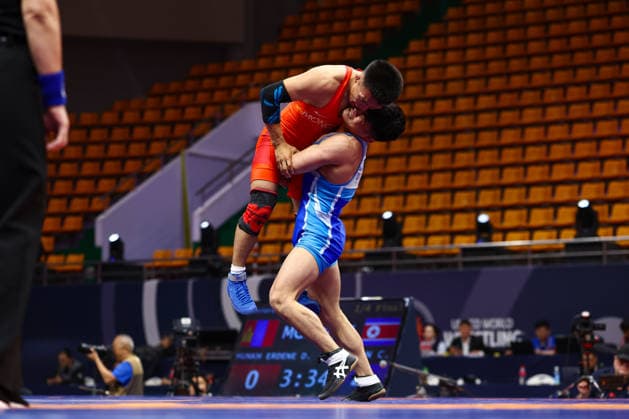 World Ranking Series Ulaanbaatar Open 57kg FS - Chongsong Han (PRK) df. Davaabandi Munkh Erdene (MGL)
