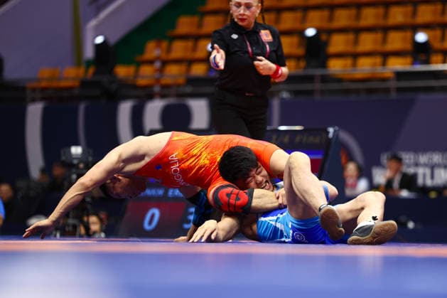 World Ranking Series Ulaanbaatar Open 57kg FS - Chongsong Han (PRK) df. Davaabandi Munkh Erdene (MGL)