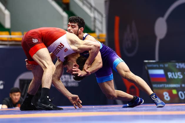 World Ranking Series Ulaanbaatar Open 57kg FS - Musa Mekhtikhanov (RUS) df. Sumit Sumit (IND)