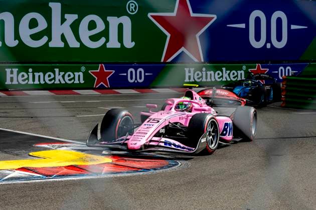 MONACO - Rodin Motorsport Formula 2 driver Alex Dunne during the Formula 2 Monaco Grand Prix on the Monaco Street Circuit on June 6, 2026 in Monaco, Monaco. (Photo by DeFodi Images) -