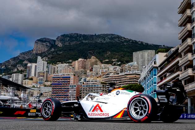 MONACO - Formula 2 driver Noel Leon of Campos Racing during the Formula 2 Monaco Grand Prix on the Monaco Street Circuit on June 6, 2026 in Monaco, Monaco. (Photo by DeFodi Images) -