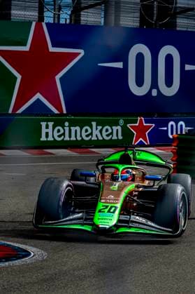 MONACO - Formula 2 driver Emerson Fittipaldi Jr. of PHM Racing during the Formula 2 Monaco Grand Prix on the Monaco Street Circuit on June 6, 2026 in Monaco, Monaco. (Photo by DeFodi Images) -