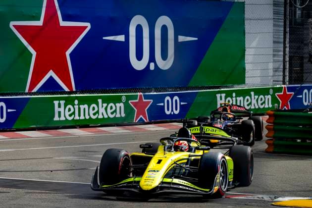 MONACO - Invicta Racing Formula 2 driver Rafael Camara during the Formula 2 Monaco Grand Prix on the Monaco Street Circuit on June 6, 2026 in Monaco, Monaco. (Photo by DeFodi Images) -
