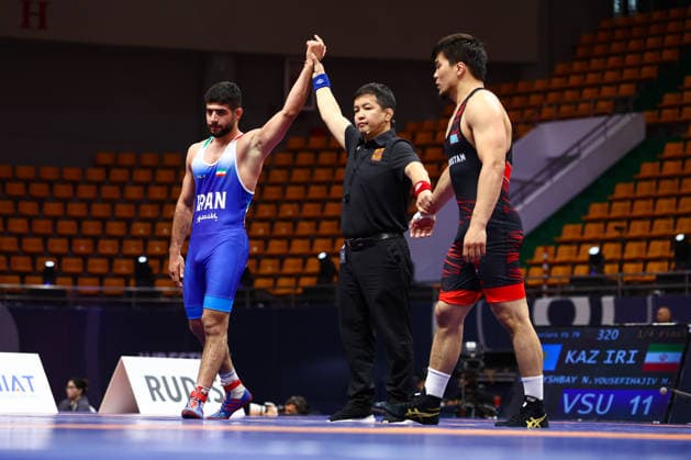 World Ranking Series Ulaanbaatar Open 79kg FS - Mahdi Mohammad Yousefihajivar (IRI) df. Nurdaulet Kuanyshbay (KAZ)