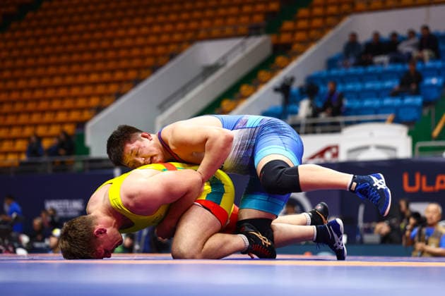 World Ranking Series Ulaanbaatar Open 97kg FS - Demchigdorj Tumurbaatar (MGL) df. Thomas John Mcglinchey Barns (AUS)