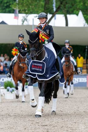 BALVE - LONGINES Balve Optimum 2026, BALVE - LONGINES Balve Optimum 2026 OATLEY Rose (GER), Alive and Kicking 3 Meisterehrung Sektdusche Meisterbad Dressurprüfung Kl. S