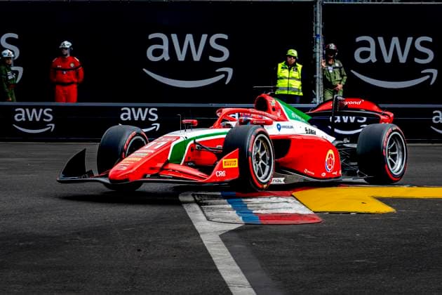 MONACO - Prema Powerteam Formula 2 driver Sebastian Montoya during the Formula 2 Monaco Grand Prix on the Monaco Street Circuit on June 6, 2026 in Monaco, Monaco. (Photo by DeFodi Images) -
