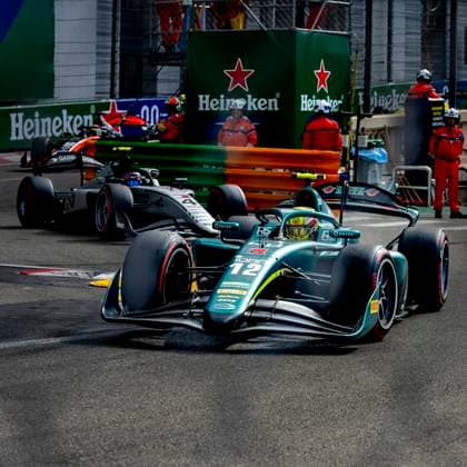MONACO - Prema Powerteam Formula 2 driver Mari Boya during the Formula 2 Monaco Grand Prix on the Monaco Street Circuit on June 6, 2026 in Monaco, Monaco. (Photo by DeFodi Images) -