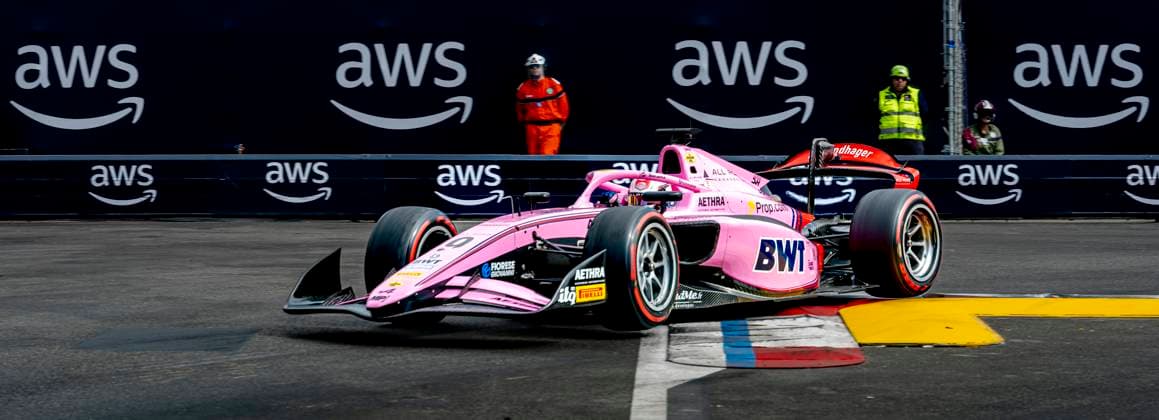 MONACO - Formula 2 driver Gabriele Mini of MP Motorsport during the Formula 2 Monaco Grand Prix on the Monaco Street Circuit on June 6, 2026 in Monaco, Monaco. (Photo by DeFodi Images) -