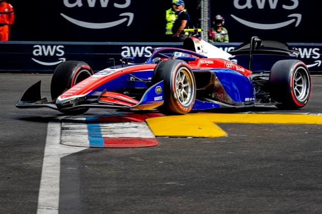 MONACO - Trident Formula 2 driver John Bennett during the Formula 2 Monaco Grand Prix on the Monaco Street Circuit on June 6, 2026 in Monaco, Monaco. (Photo by DeFodi Images) -