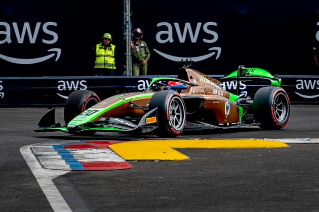 MONACO - Formula 2 driver Emerson Fittipaldi Jr. of PHM Racing during the Formula 2 Monaco Grand Prix on the Monaco Street Circuit on June 6, 2026 in Monaco, Monaco. (Photo by DeFodi Images) -
