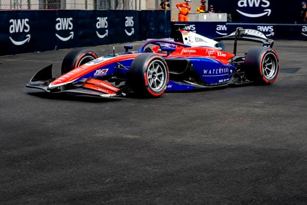 MONACO - Trident Formula 2 driver Laurens van Hoepen during the Formula 2 Monaco Grand Prix on the Monaco Street Circuit on June 6, 2026 in Monaco, Monaco. (Photo by DeFodi Images) -