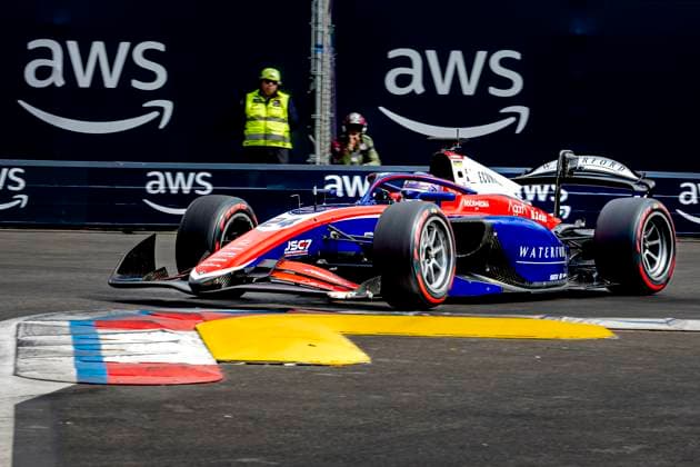 MONACO - Trident Formula 2 driver Laurens van Hoepen during the Formula 2 Monaco Grand Prix on the Monaco Street Circuit on June 6, 2026 in Monaco, Monaco. (Photo by DeFodi Images) -
