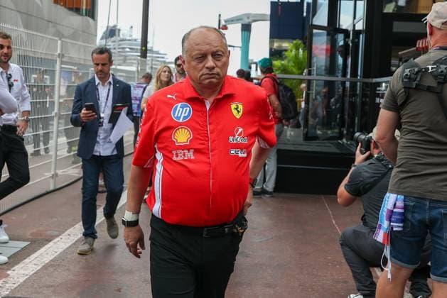Teamchef Frederic Vasseur (Scuderia Ferrari HP), Rennen, Grosser Preis von Monaco, Motorsport, Herren, Formel 1, 07.06.2026 Monte Carlo Monaco MCO