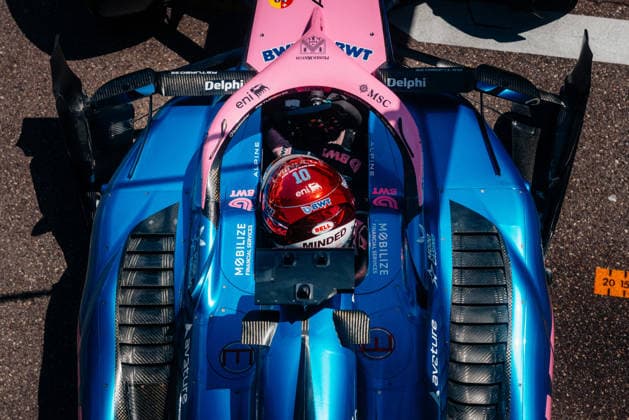 Formula 1 Monaco Grand Prix 2026 Pierre Gasly (BWT Alpine F1 Team, 10) on quali day at the Monaco GP 2026 06 06 2026