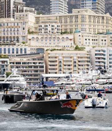 MONACO - Max Verstappen (Red Bull Racing), his father Jos Verstappen and manager Raymond Vermeulen arrive ahead of the Formula 1 Grand Prix at the Circuit de Monaco. SEM VAN DER WAL ANP xVIxANPxSportx xxANPxIVx 560362246 originalFilename: 560362246.jpg
